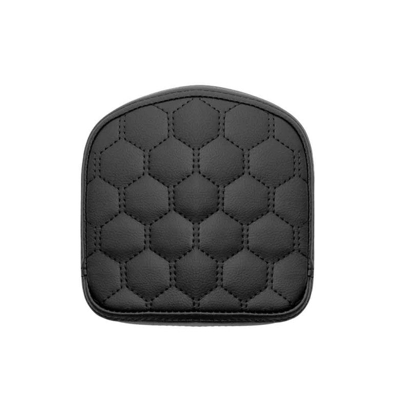 HC Black Stitch Short Sissy Bar Pad