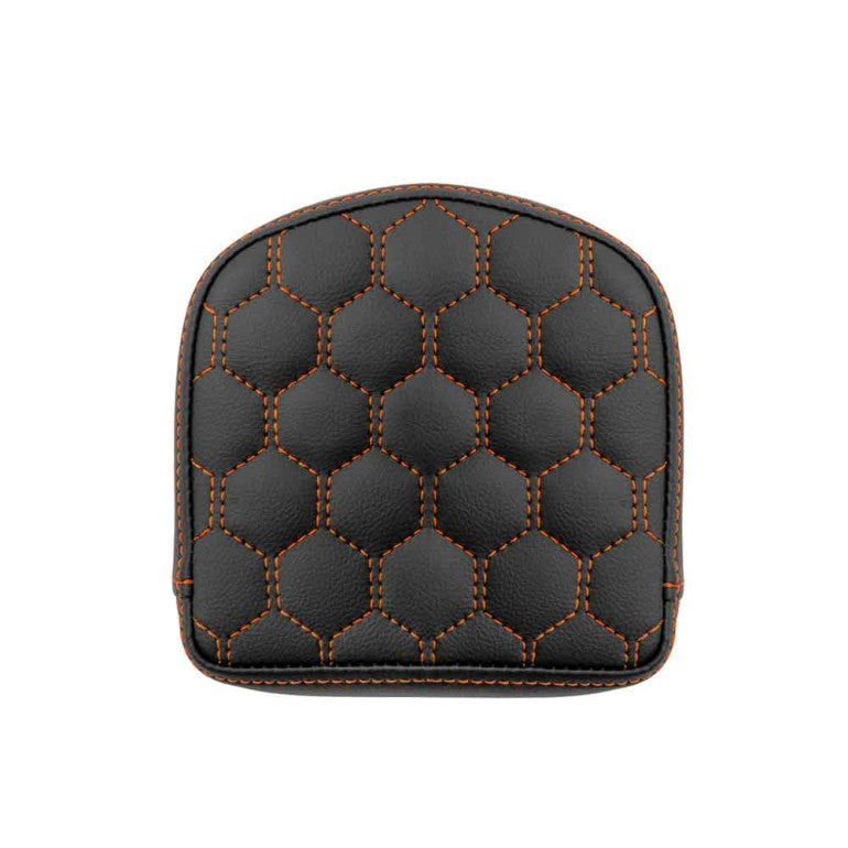 HC Orange Stitch Short Sissy Bar Pad