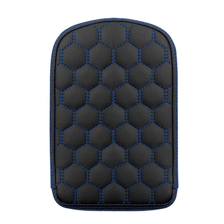 HC Blue Stitch Sissy Bar Tall Pad