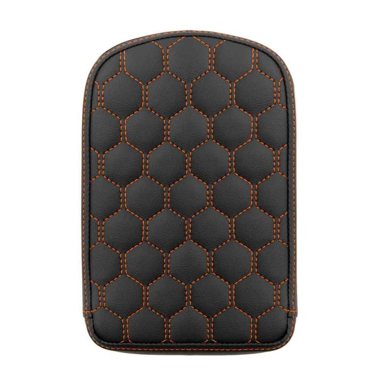 HC Orange Stitch Sissy Bar Tall Pad