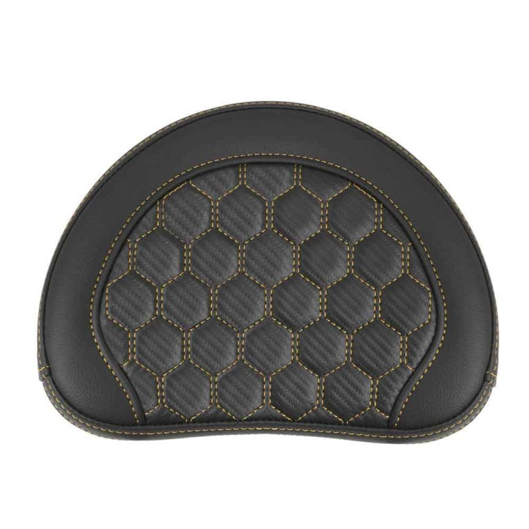 HC Gold Stitch Sissy Bar Contoured Pad