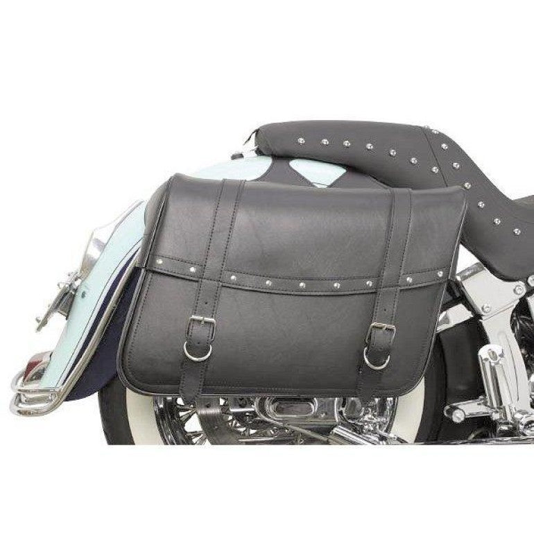 Highwayman Riveted Slant Saddlebags, Jumbo
