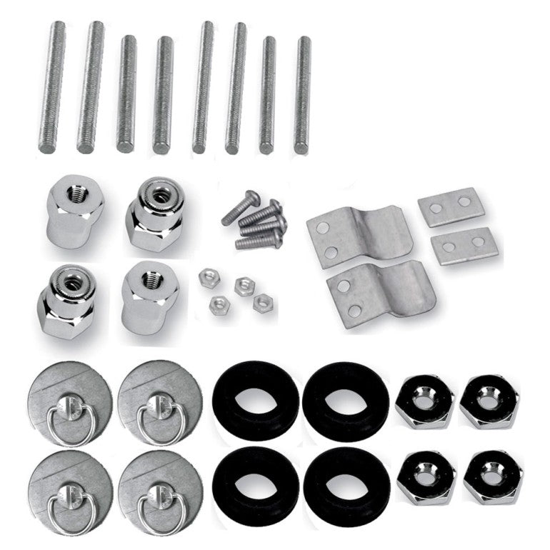 S4 Quick Disconnect Docking Post and Fastener Kit (3501-0340)(H-D Dyna)