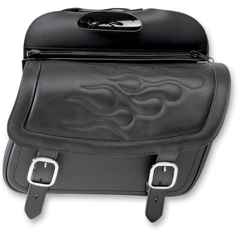 Highwayman Tattoo Slant Saddlebags, Large