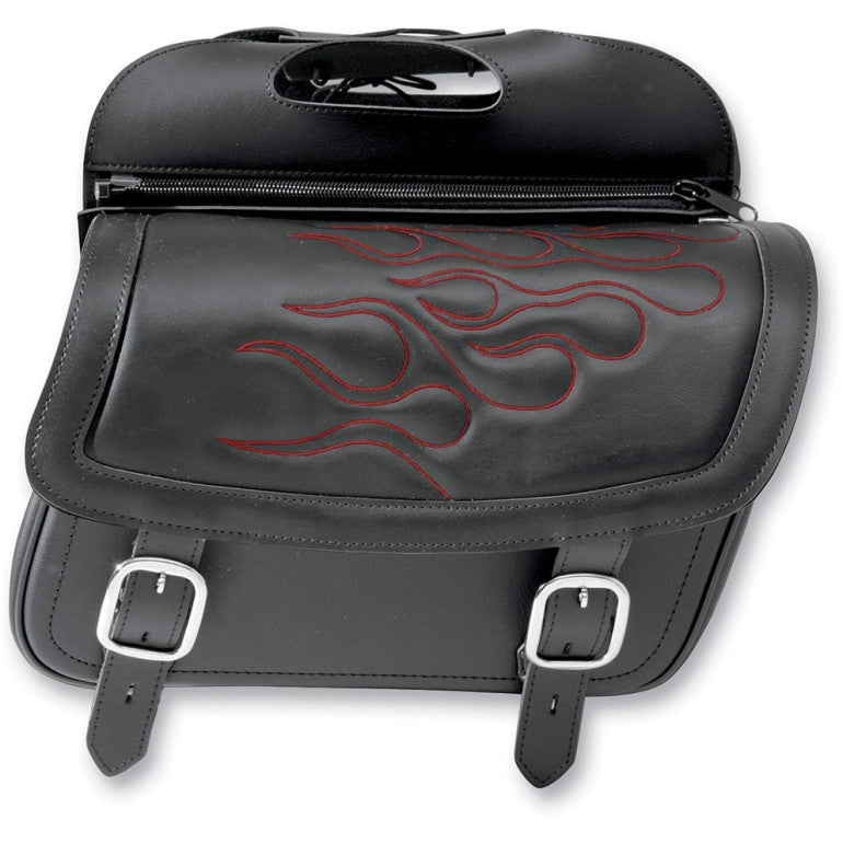Highwayman Tattoo Slant Saddlebags, Large