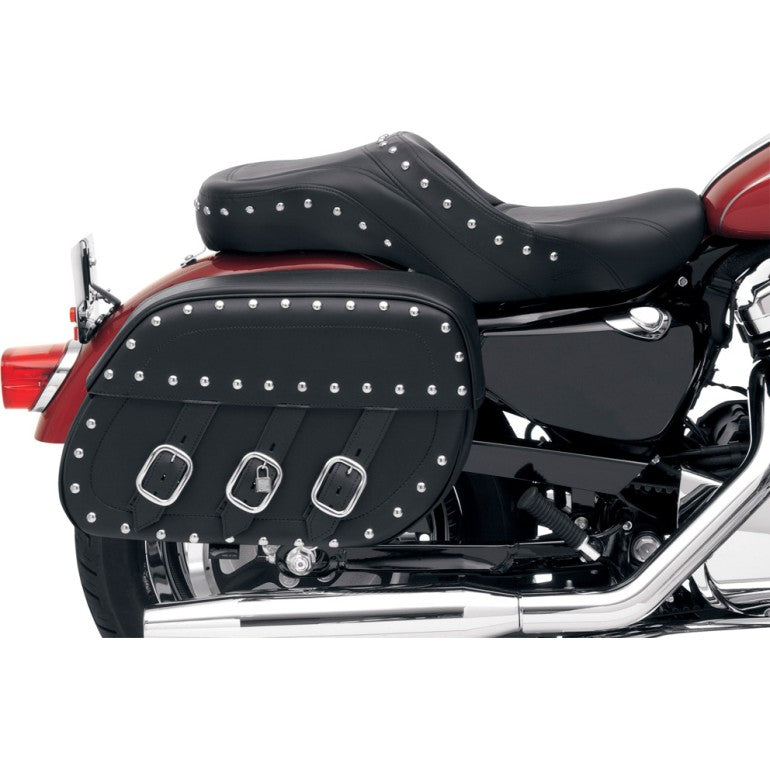 Rigid Mount Universal Slant Saddlebags, Desperado