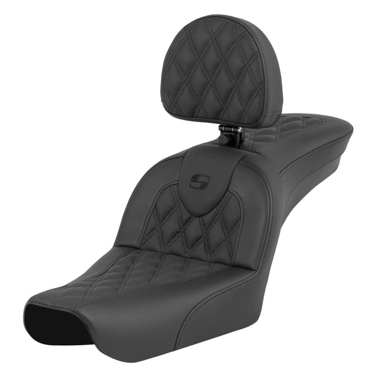 2004-2005 FXD Dyna RoadSofa™ LS Seat with Driver Backrest