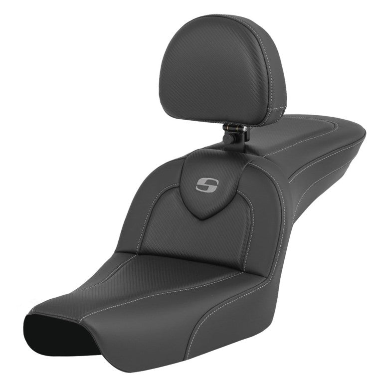 2004-2005 FXD Dyna RoadSofa™ CF Seat with Driver Backrest