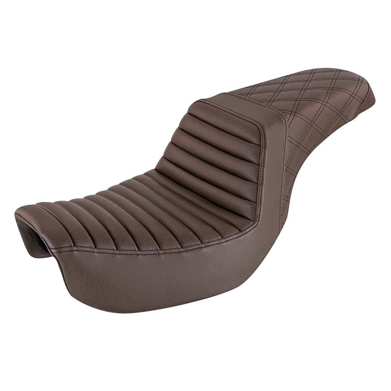 2006-2017 FXD, FXDWG, FLD Dyna Brown Step-Up™ TR Front & LS Rear Seat