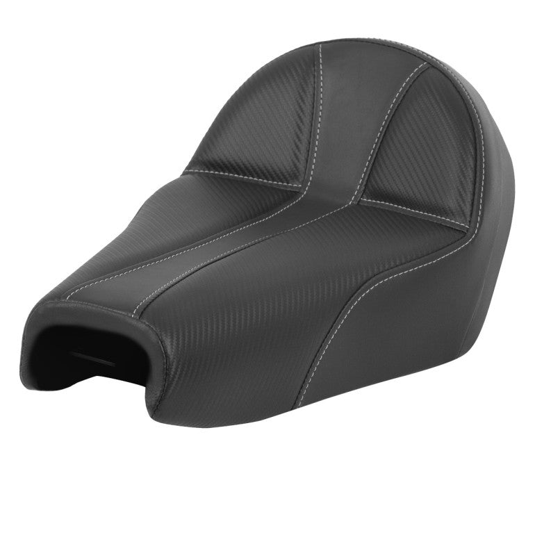 2004-2022 Sportster Dominator™ Solo Seat (Custom and 4.5G Tank) Backrest Ready