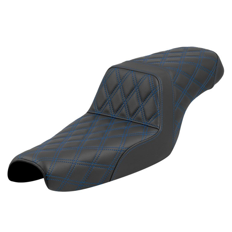 2004-2022 Sportster Step-Up™ LS, All Blue Stitching (Forty-Eight and 3.3G Tank)