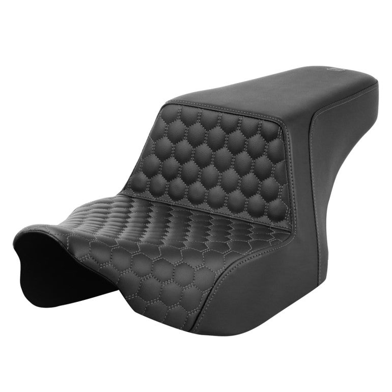 2024-25 Road Glide / Street Glide | 2023-25 CVO Road Glide / Street Glide Step-Up™ HC Ext Reach, Dark Gray Stitch