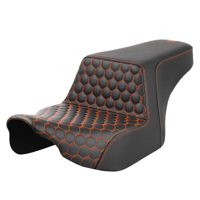 2024-25 Road Glide / Street Glide | 2023-25 CVO Road Glide / Street Glide Step-Up™ HC Seat, Orange Stitch