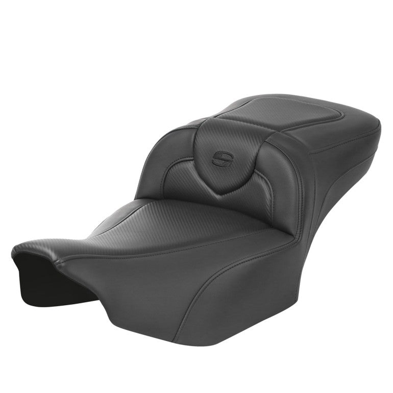 2024-25 Road Glide / Street Glide | 2023-25 CVO Road Glide / Street Glide RoadSofa CF Ext Reach All Black Stitching