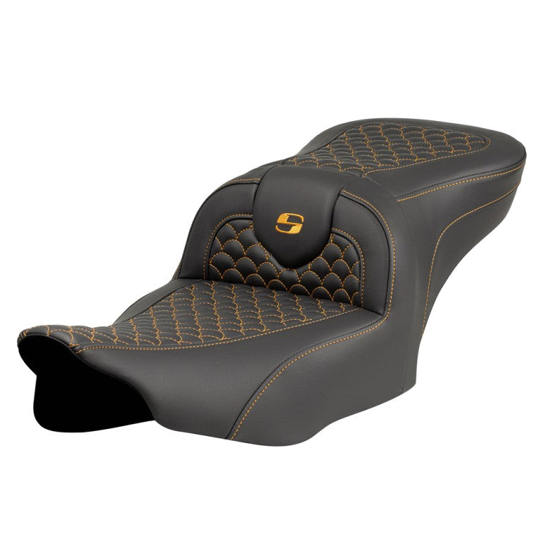2024-25 Road Glide / Street Glide | 2023-25 CVO Road Glide / Street Glide RoadSofa DS Seat, Gold Stitch