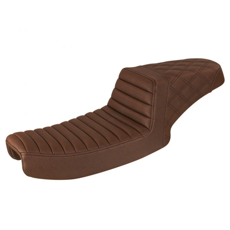 1991-1995 FXD Dyna Brown Step-Up™ Front TR & Rear LS Seat