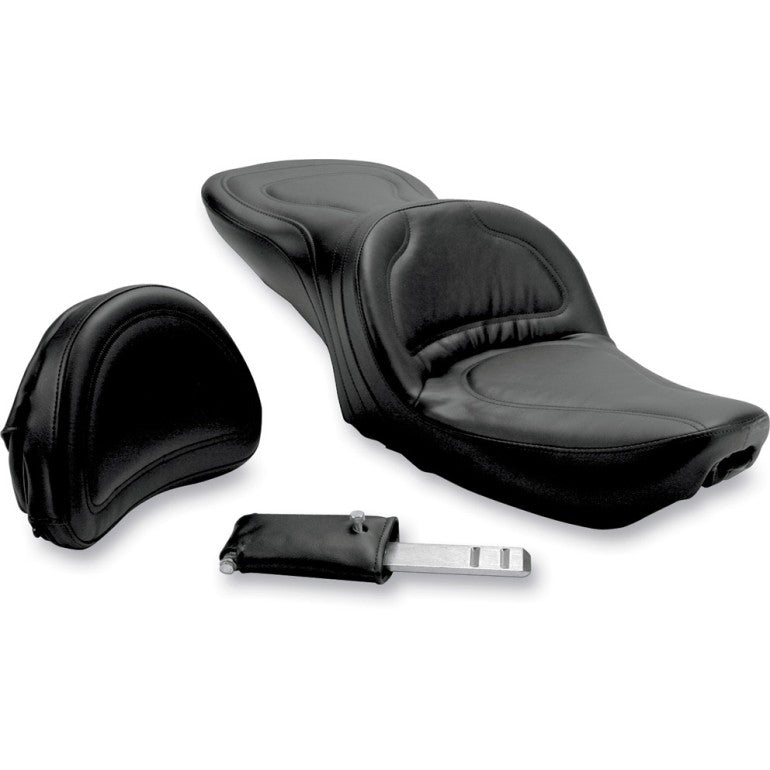 1991-1995 FXD Dyna Convertible Explorer™ Ultimate Comfort Seat w/ Driver's Backrest