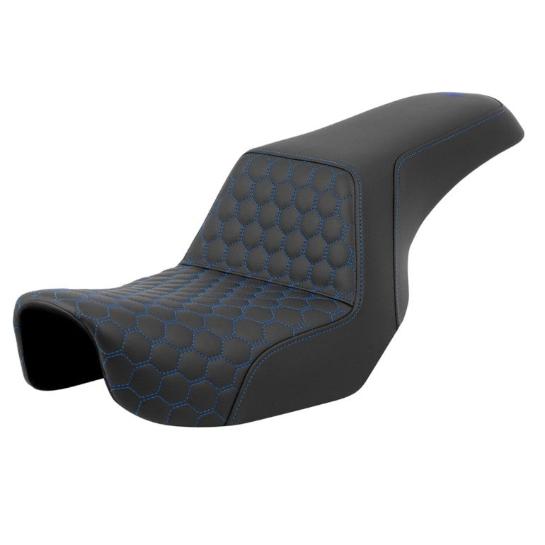 2006-2017 FXD, FXDWG, FLD Dyna Step-Up™ HC Seat- Blue