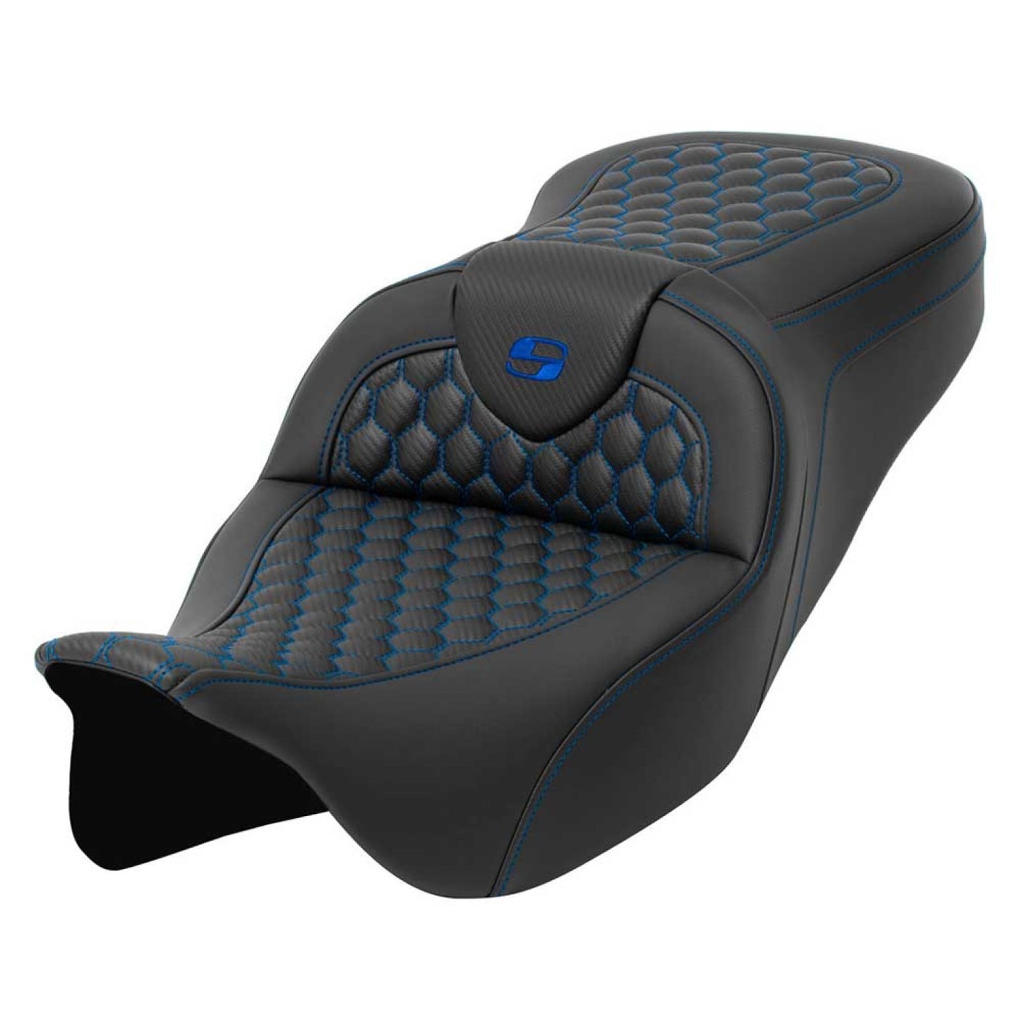 2008-2024* FLHR, FLHT, FLHX & FLTR RoadSofa™ HC Seat, Blue