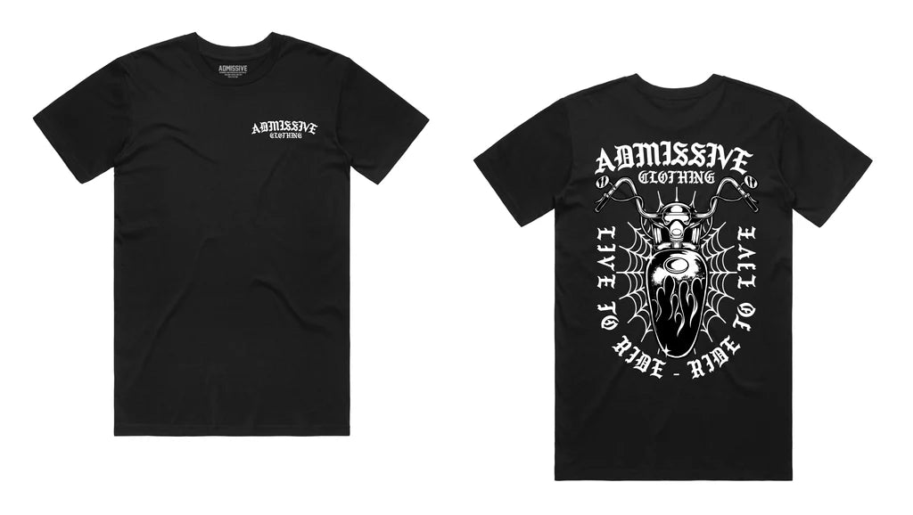 Admissive Live To Ride Tee