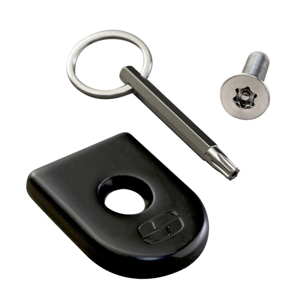 H-D ATAB Black Security Seat Screw 1/4-20