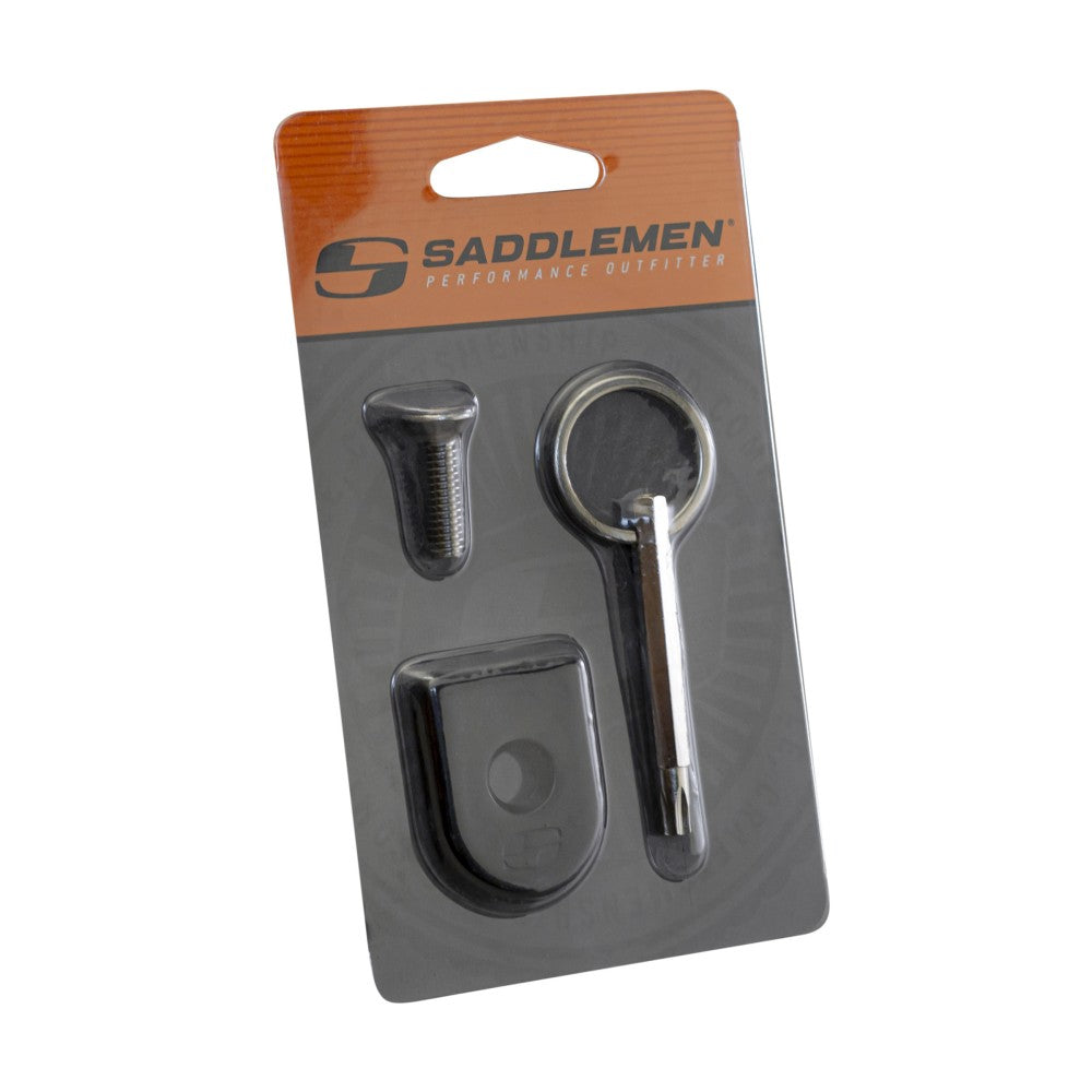 H-D ATAB Black Security Seat Screw 1/4-20