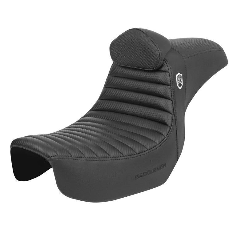 2006-2017 FXD, FXDWG, FLD Dyna Pro Series SDC Performance Tuck ‘N Roll Seat with Driver's Lumbar Rest