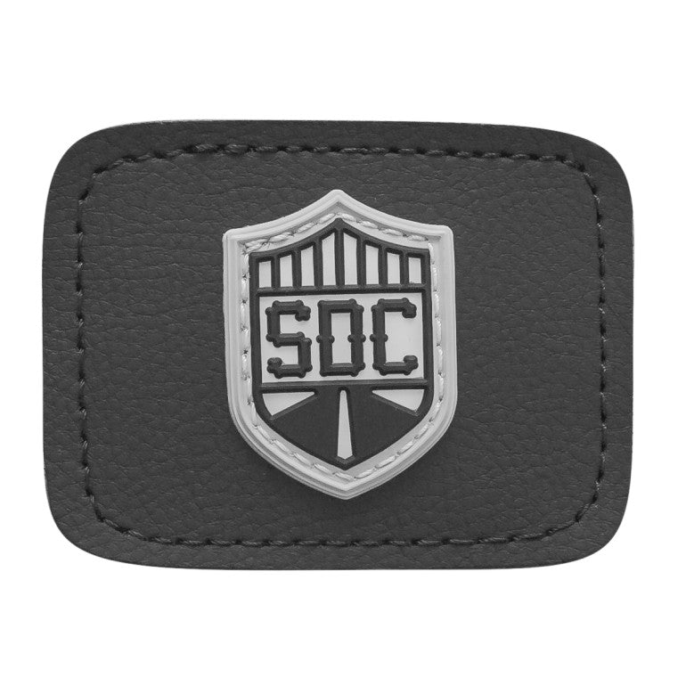 SDC BACKREST TPR LOGO VELCRO PATCH