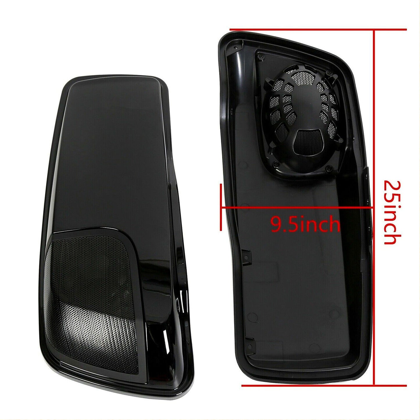 Hard Saddlebag Speaker Lids Harley Touring 2013-2023