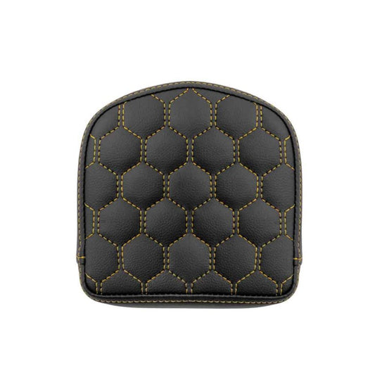 HC Gold Stitch Short Sissy Bar Pad