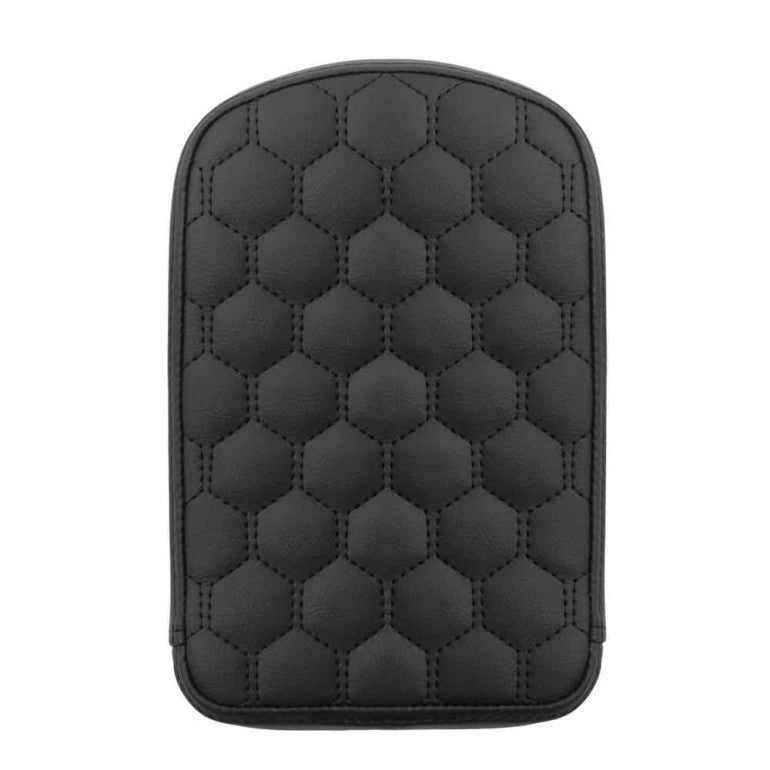 HC Black Stitch Sissy Bar Tall Pad
