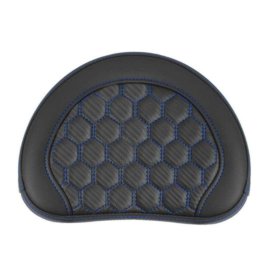 HC Blue Stitch Sissy Bar Contoured Pad