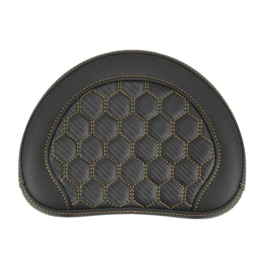 HC Gold Stitch Sissy Bar Contoured Pad