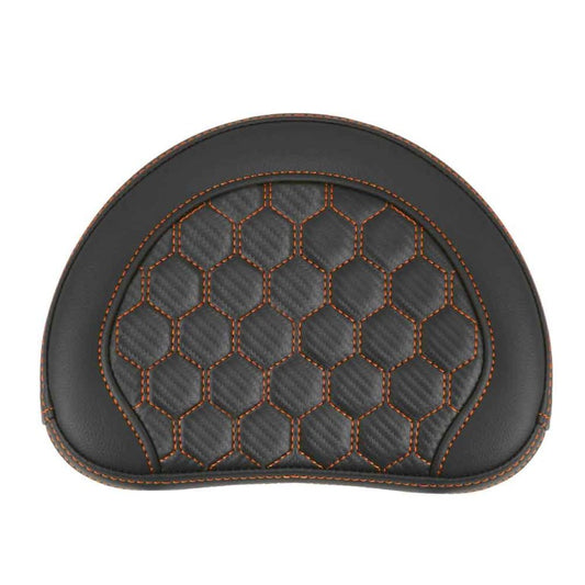 HC Orange Stitch Sissy Bar Contoured Pad