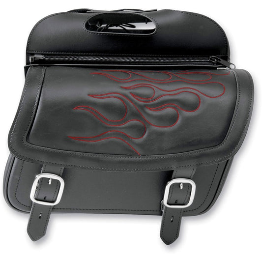 Highwayman Tattoo Slant Saddlebags, Large