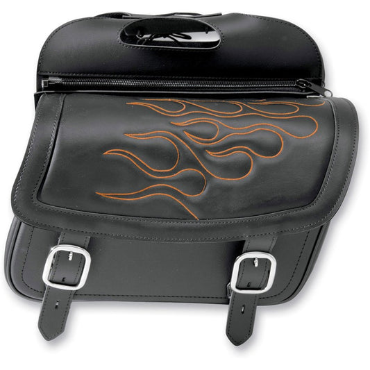 Highwayman Tattoo Slant Saddlebags, Large