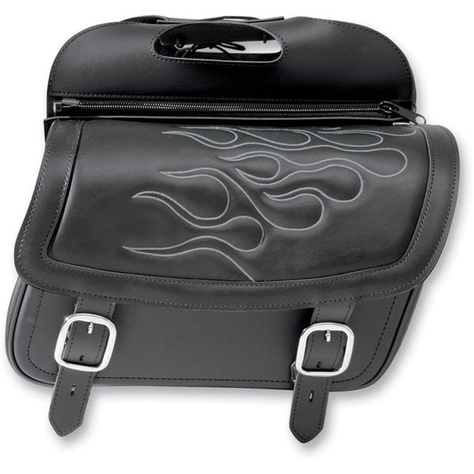 Highwayman Tattoo Slant Saddlebags, Large