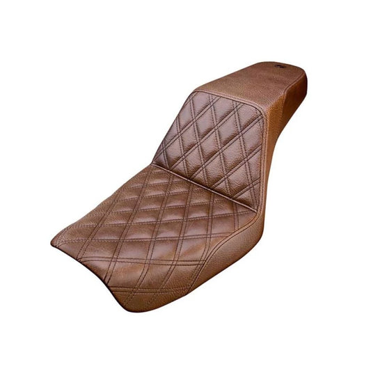 2004-2005 FXD Dyna Brown Step-Up™ Front LS Seat