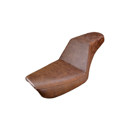 2004-2005 FXD Dyna Brown Step-Up™ Rear LS Seat