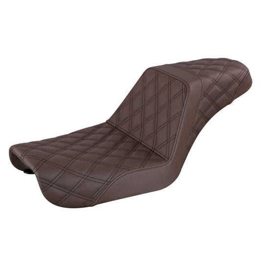 2004-2005 FXD Dyna Brown Step-Up™ Front & Rear LS Seat