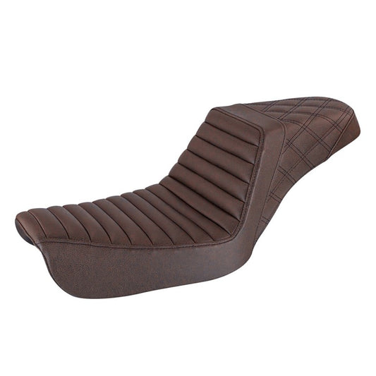 2004-2005 FXD Dyna Brown Step-Up™ TR Front & LS Rear Seat
