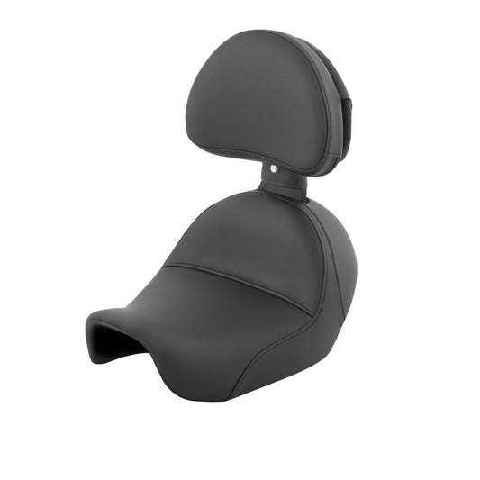 2006-2017 FXD, FXDWG, FLD Dyna Renegade™ "Heels Down" Solo Seat with Driver's Backrest