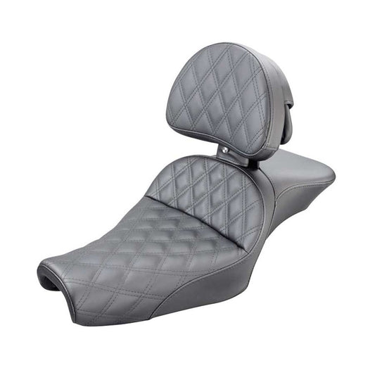 2004-2022 Sportster Explorer™ LS Seat with Driver's Backrest (Forty-Eight and 3.3G Tank)