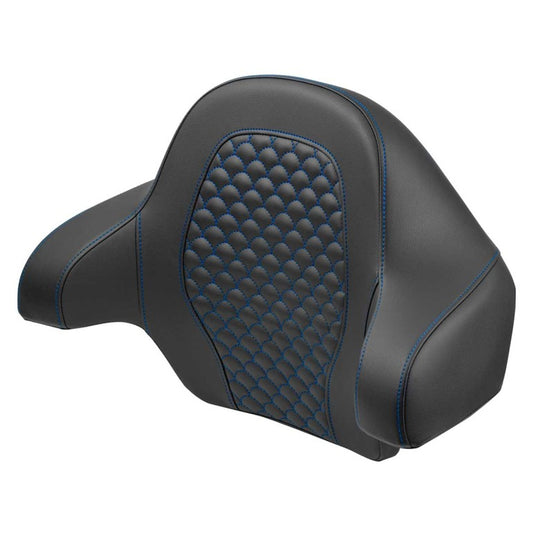2014-2025 FLHR, FLHT, FLHX, FLTR & FLHTCUTG Roadsofa™ DS Tour Pack Backrest Pad, Grey Stitch