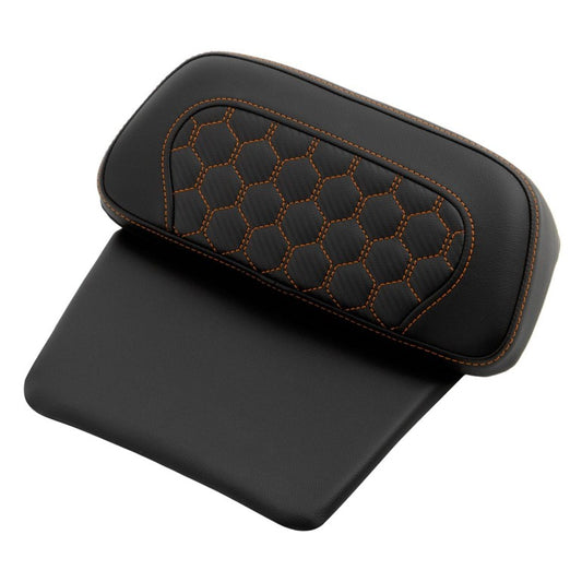 2014-2025 FLHR, FLHT, FLHX, & FLTR Roadsofa™ H-D Chopped Tour Pack Backrest Pad HC Orange