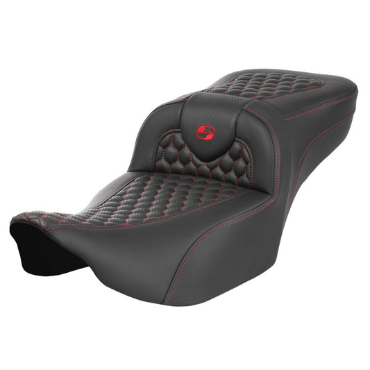 2024-25 Road Glide / Street Glide | 2023-25 CVO Road Glide / Street Glide RoadSofa™ HC Ext Reach, Red Stitch