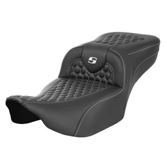 2024-25 Road Glide / Street Glide | 2023-25 CVO Road Glide / Street Glide RoadSofa™ HC Ext Reach, White Stitch