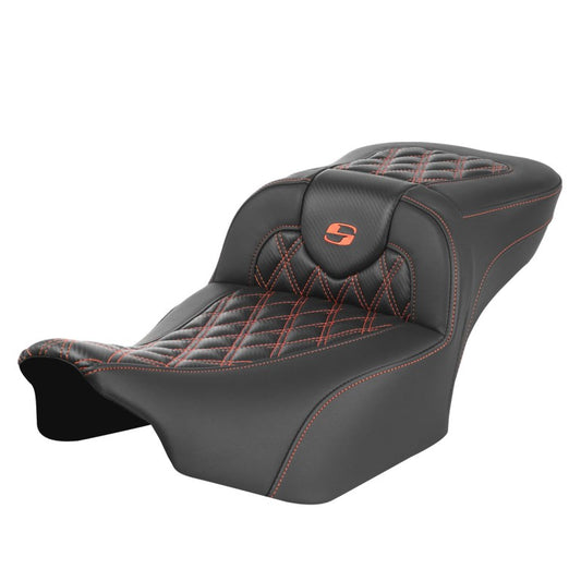 2024-25 Road Glide / Street Glide | 2023-25 CVO Road Glide / Street Glide RoadSofa CF LS, Ext Reach, Orange Stitching