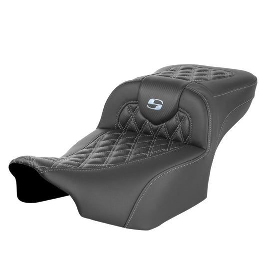 2024-25 Road Glide / Street Glide | 2023-25 CVO Road Glide / Street Glide RoadSofa CF LS, Ext Reach, Silver Stitching