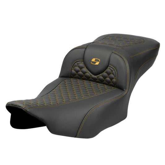 2024-25 Road Glide / Street Glide | 2023-25 CVO Road Glide / Street Glide RoadSofa DS Ext Reach, Gold Stitch